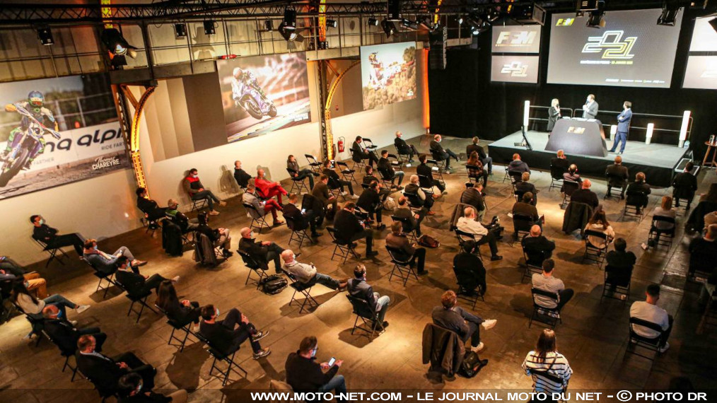 Conférence FFMoto : covid 2019 et bilan 2020, perspectives et calendriers 2021