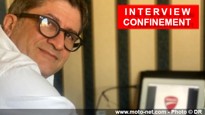 Confiné avec... Ruffino Del Parco, directeur général de Ducati West Europe