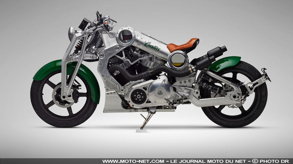 Warhawk : la première moto Curtiss est une... Confederate !