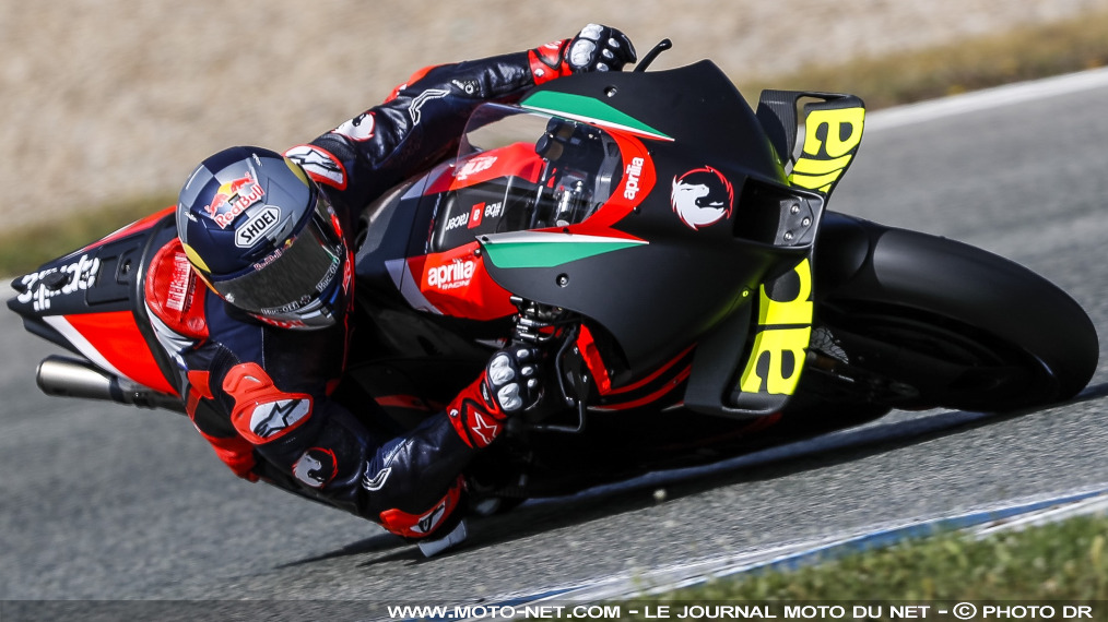 Aprilia et Dovizioso terminent un long test de fiançailles