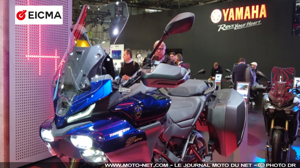 Découverte des nouveautés Yamaha 2025 à l'EICMA de Milan