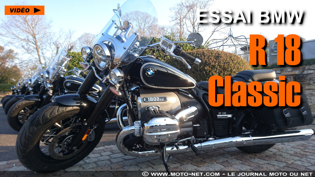 Présentation vidéo BMW R18 Classic : le cruiser allemand drague les voyageurs