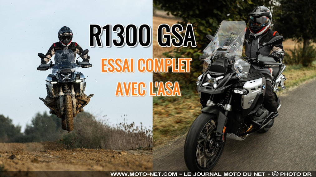 Essai vidéo R 1300 GS Adventure ASA : Gros Succès Automatiqu