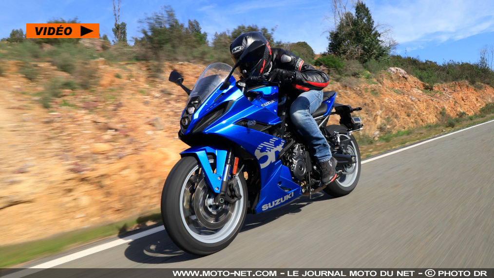 Essai vidéo Suzuki GSX-8R 2024