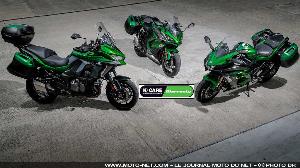 Kawasaki étend la garantie de ses motos en raison du confinement