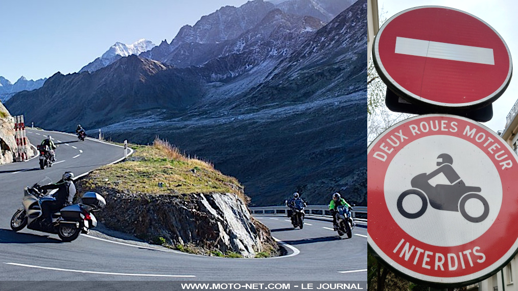 La FEMA s’insurge contre les routes fermées à tous les motards