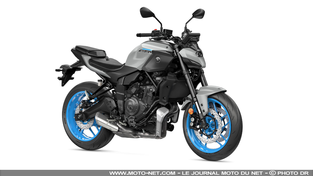 Fiche technique moto Yamaha MT-07 2025