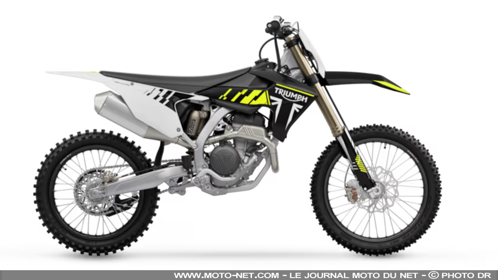 Fiche technique motocross Triumph TF 250-X 2024