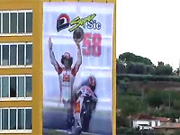 Moto GP - Valence - warm up : l'adieu à Marco Simoncelli
