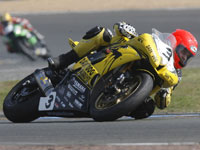 Supersport France : lourde chute de Louis Bulle à Dijon