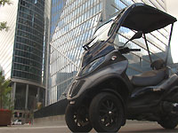 Toit rigide et pare-brise pour les scooters Piaggio MP3 avec Scodiam Vestratis