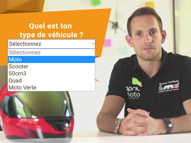 S'assurer chez April Moto en vidéo avec Renaud Lavillenie