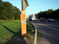 Un motard tué par une voiture à contresens sur l'autoroute