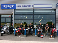 Tour d'Europe à moto : l'instantané du jour