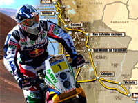 Dakar 2011 - 5ème étape : Coma en tête du général