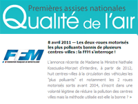 Interdiction des motos en ville : la FFM reste perplexe...