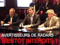 Avertisseurs de radars interdits : l'AFFTAC à l'offensive