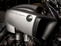 Trois Yamaha Vmax hyper modifiées