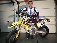 Vincent Philippe au départ du Tunisia Rally Tour 2012