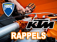 Rappel des motos 2-temps KTM et Husaberg 2013