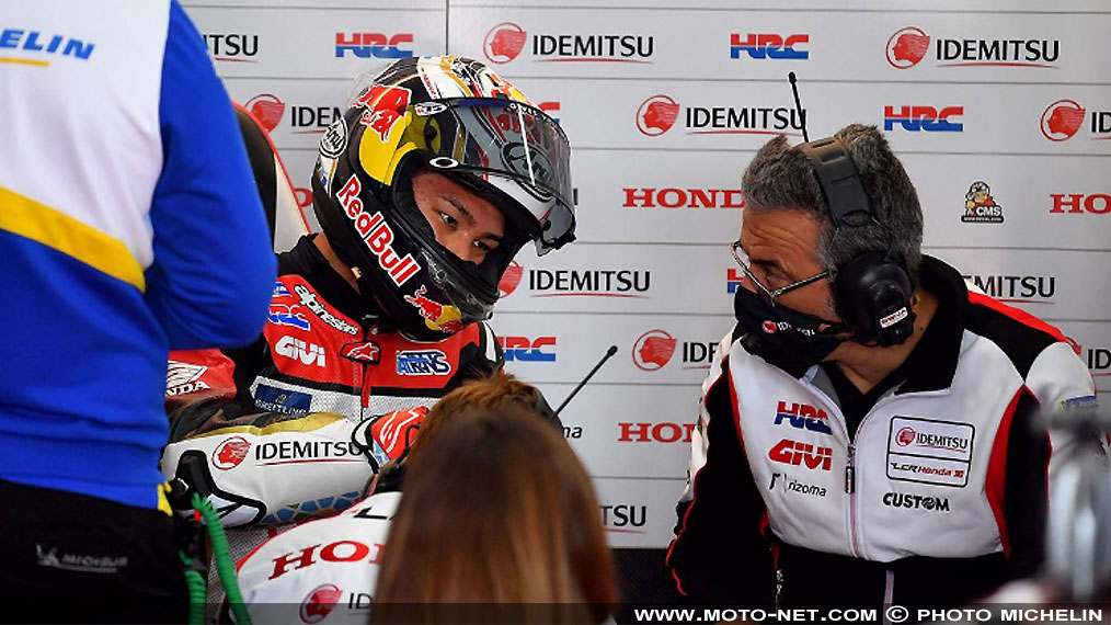 GP de Valence Essais FP1 : Nakagami en tête, Bagnaia 19ème