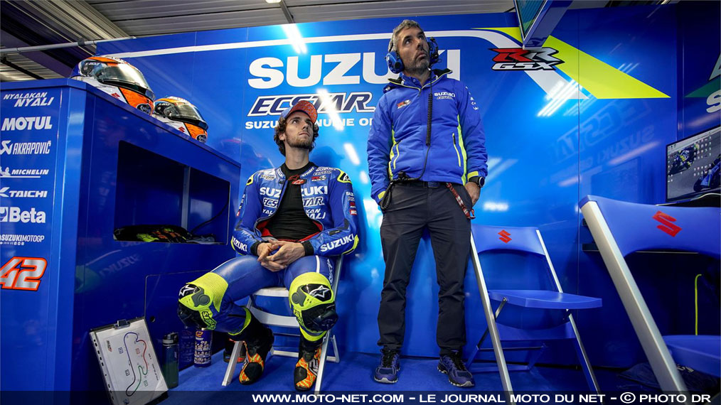 Alex Rins tout feu tout flammes 