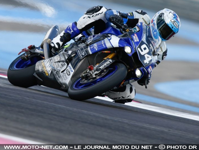 La Yamaha du GMT94 en pole position du Bol d'Or 2016