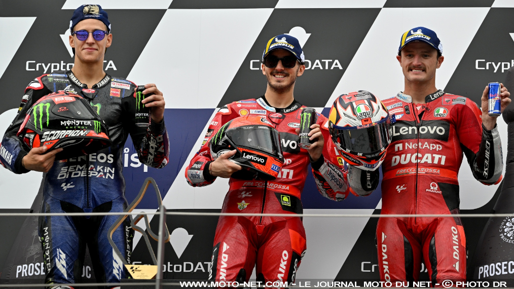 Réactions des pilotes MotoGP au captivant Grand Prix d'Autriche 2022