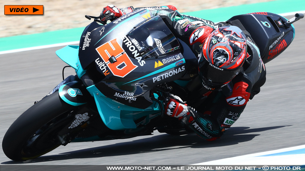Quartararo vainqueur du GP d'Espagne MotoGP 2020 !
