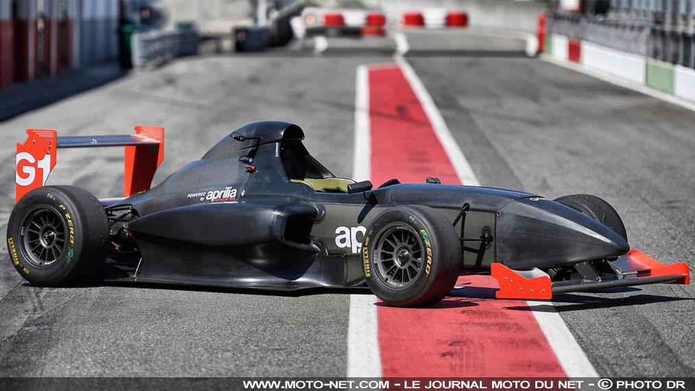 Griiip G1 : le V4 de l'Aprilia RSV4 dans une monoplace !