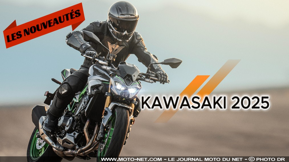 Guide spécial nouveautés motos Kawasaki 2025