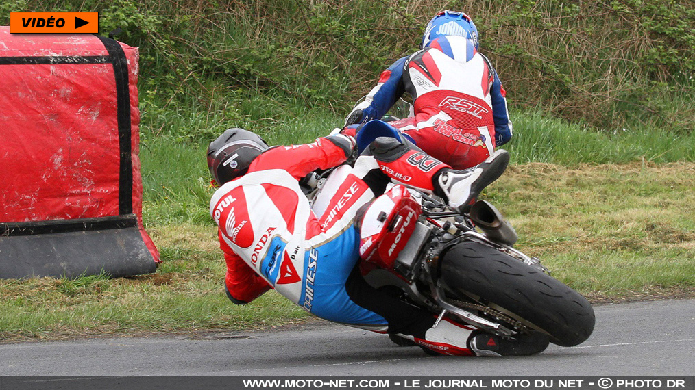 Vidéo moto : Guy Martin plante sa nouvelle Fireblade