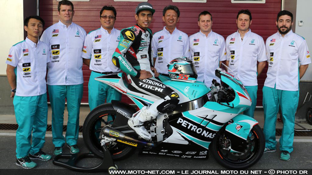 Hafizh Syahrin chez Tech3 pour les essais MotoGP de Thaïlande