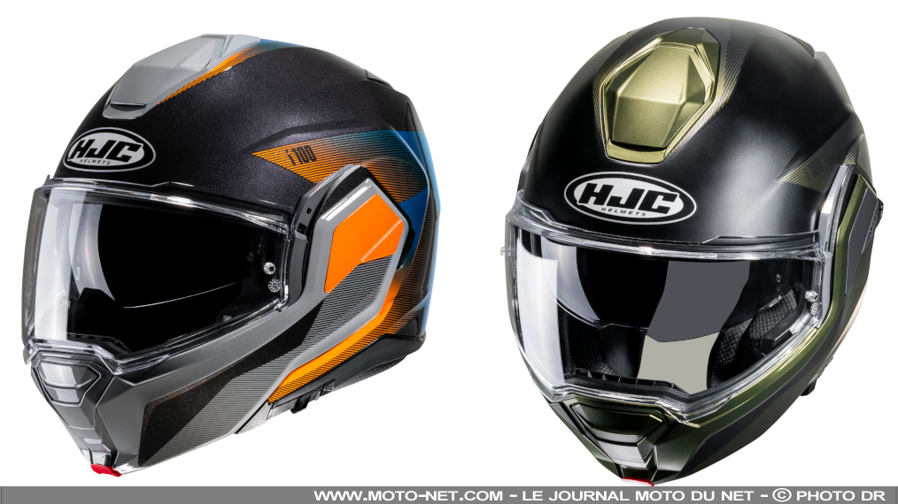 Nouveaux coloris pour le casque modulable HJC i100