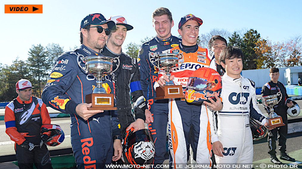 Marquez et Verstappen, vainqueurs au Honda Racing Thanks Day 2022