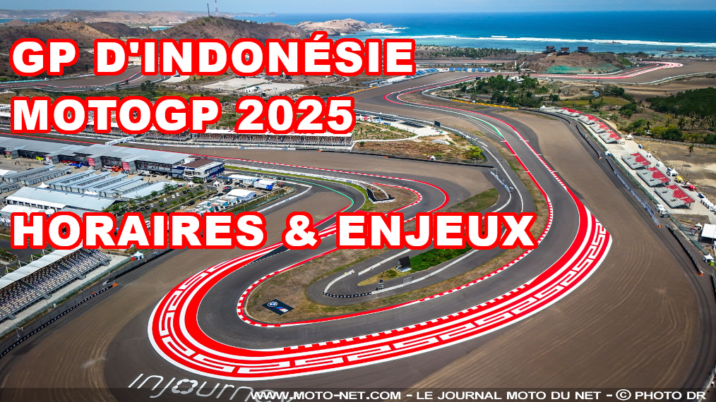 Horaires et enjeux du Grand Prix d'Indonésie MotoGP 2025