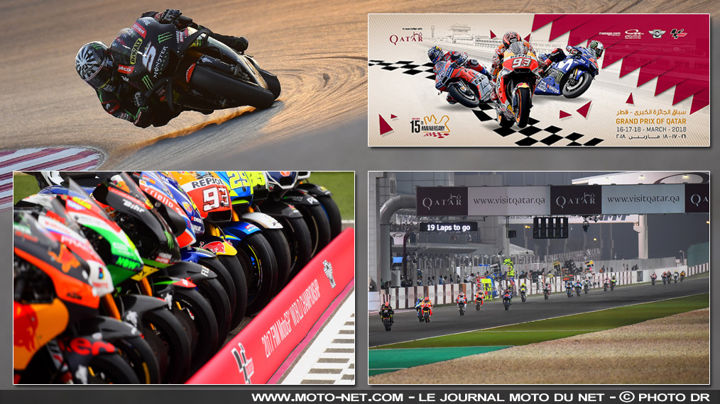 Horaires du GP du Qatar MotoGP 2018