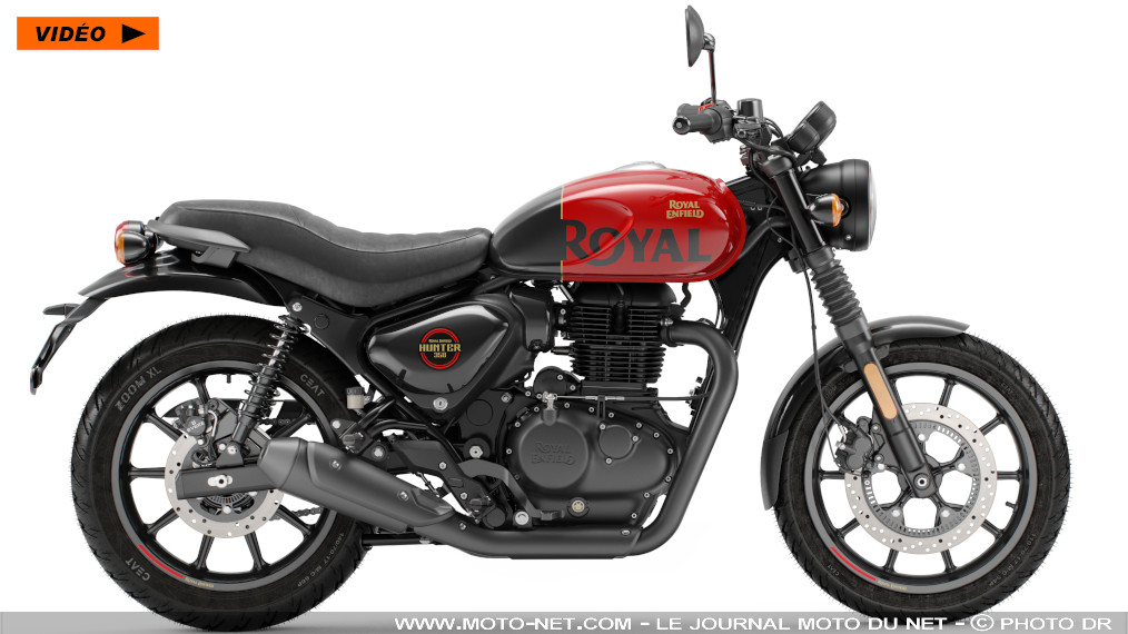 Royal Enfield chasse dans les quartiers chics avec sa Hunter 350 