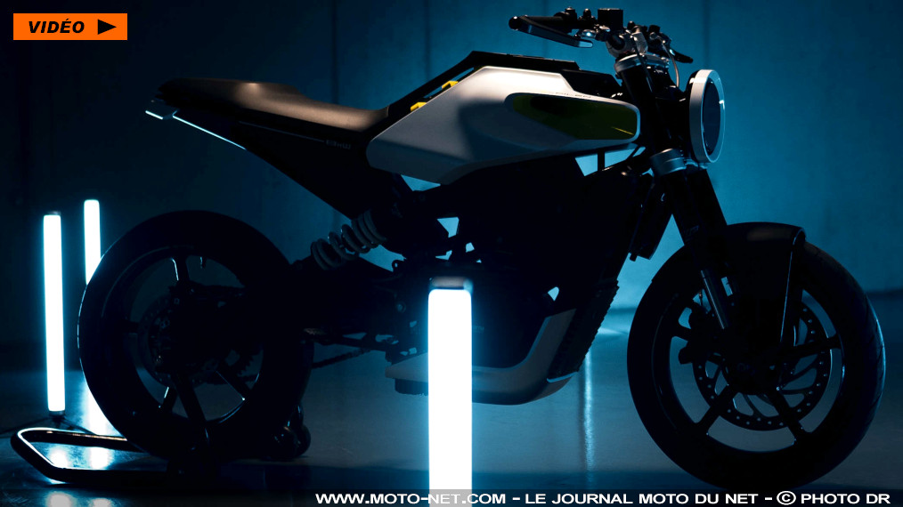 Concepts E-Pilen et Vektorr : la moto et le scooter électriques de Husqvarna
