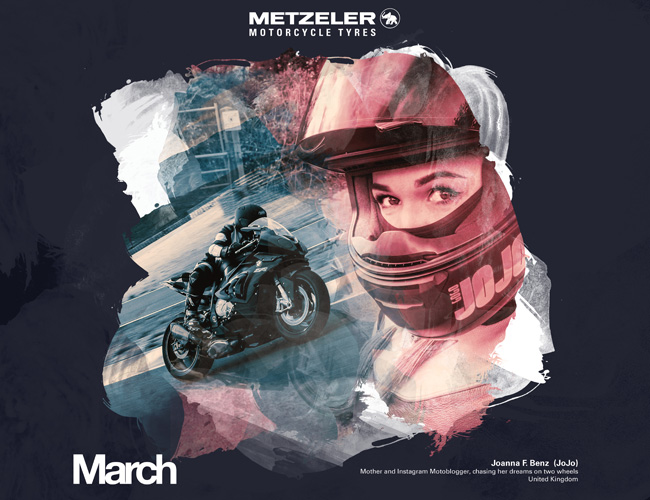 Le Calendrier Metzeler 2017 rend hommage aux femmes motardes