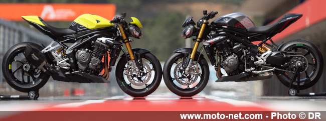 Triumph augmente la mise avec son inédite Speed Triple 1200 RX 