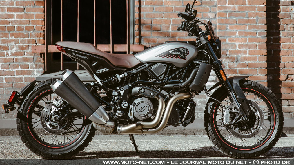 L'Indian FTR 1200 Rally 2020 joue la carte scrambler