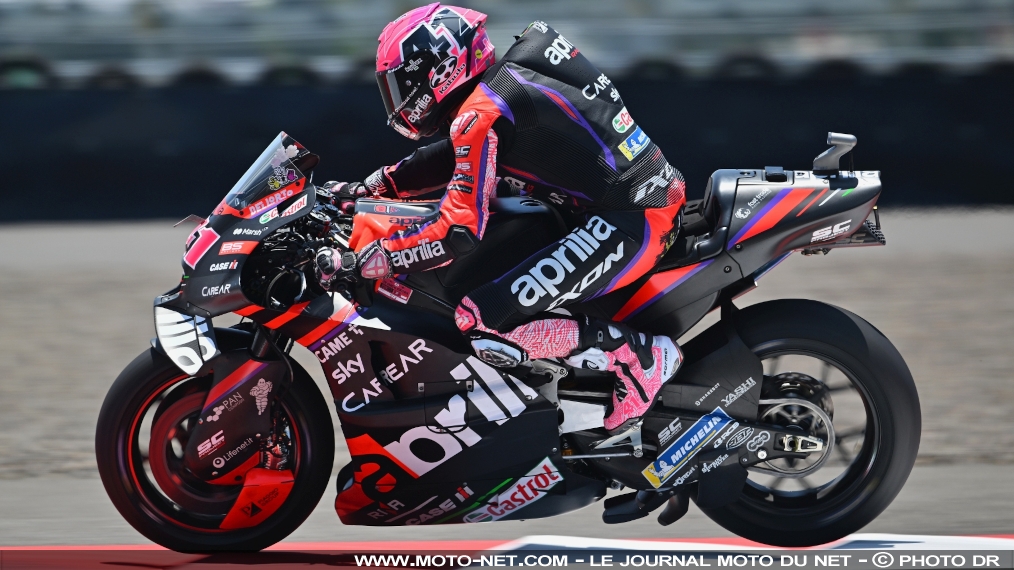 Aprilia démarre fort au Grand Prix d'Indonésie 2023