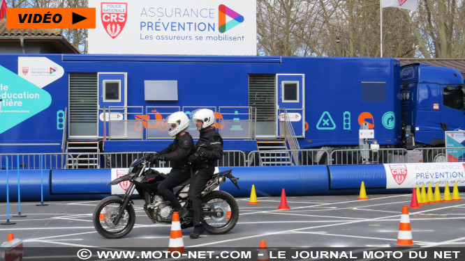 La piste d'éducation routière CRS/Assurance Prévention fait la tournée des plages