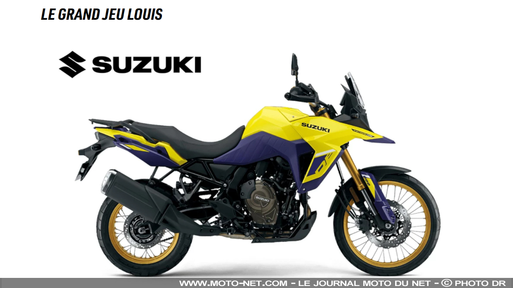 Une Suzuki V-Strom 800DE à gagner avec Louis-moto