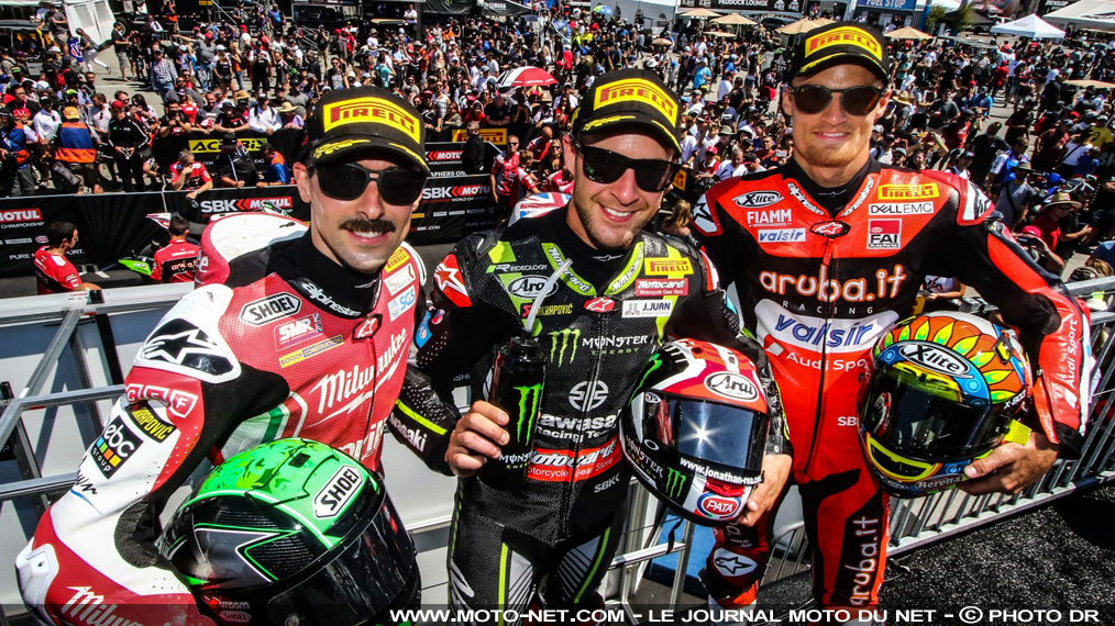 Déclarations des pilotes WSBK 2018 à Laguna Seca : seconde course