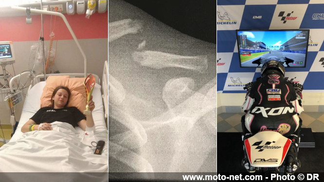 Comment la jeune pilote moto Lucie Boudesseul revient plus forte grâce au confinement