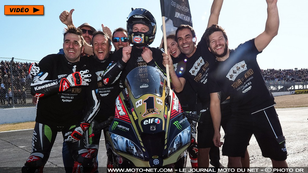 WorldSBK France (1) : Jonathan Rea, champion du monde 2018 (2017, 2016 et 2015)