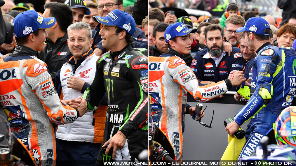 GP d'Australie MotoGP - Marquez (1er) : "Ils étaient agressifs et moi aussi : c'est la course !"