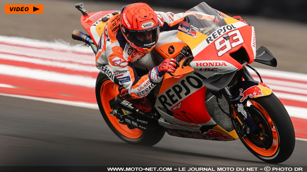 Marc Marquez voit double, ses fans et Honda replongent dans le flou